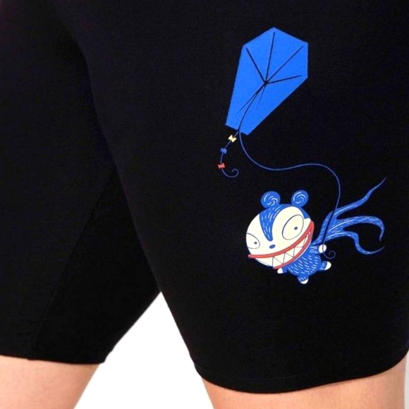 ❤️NWT VINTAGE TORRID SHORTS NIGHTMARE BEFORE CHRISTMAS OOGIE BOOGIE HALLOWEEN - Picture 3 of 12